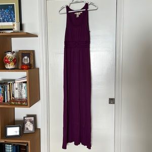 EUC Max Studio maxi dress. Beautiful plum color (Size XL)